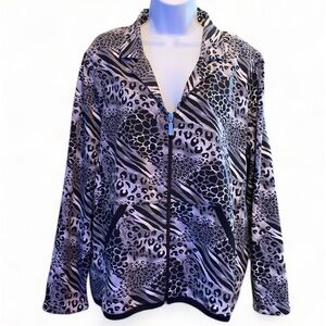 Kim Rogers  Animal Print Jacket